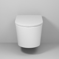 Унитаз подвесной Grossman GR-4499SQ с микролифтом, белый глянец