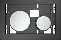 Кнопка смыва TECE Loop Modular 9240665 хром матовый, лицевая панель полированный сланец Кнопка смыва TECE Loop Modular 9240665 хром матовый, лицевая панель полированный сланец