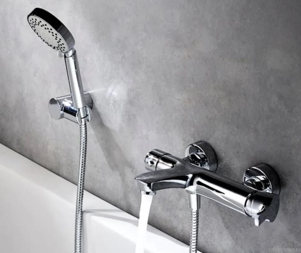 Смеситель для ванны с душем Wasserkraft Berkel 4801