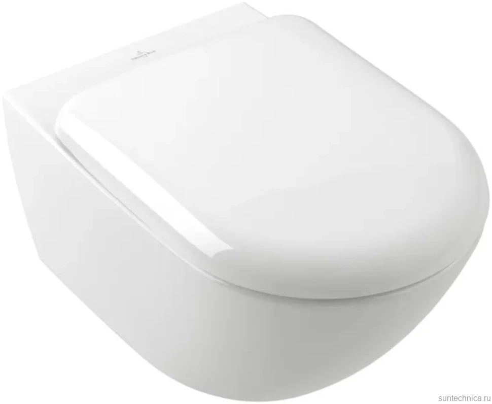 Унитаз подвесной Villeroy & Boch Antao альпийский белый
