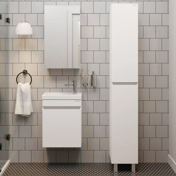 Мебель для ванной комнаты Onika Милтон 45 подвесная, белая