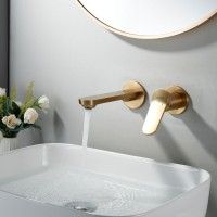 Смеситель для раковины/умывальника встраиваемый Shevanik S4341G, золотой сатин Смеситель для раковины/умывальника встраиваемый Shevanik S4341G, золотой сатин