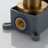 Смеситель для раковины/умывальника встраиваемый Shevanik S4341G, золотой сатин Смеситель для раковины/умывальника встраиваемый Shevanik S4341G, золотой сатин