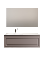 Мебель для ванной комнаты Sancos Very 120 L подвесная, 1 ящик, doha soft