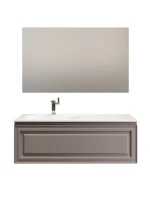 Мебель для ванной комнаты Sancos Very 120 L подвесная, 1 ящик, doha soft