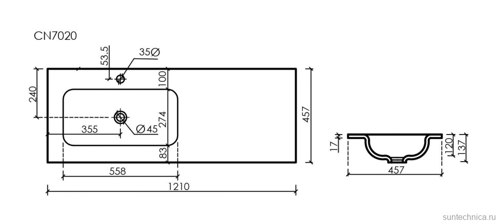 Мебель для ванной комнаты Sancos Very 120 L подвесная, 1 ящик, doha soft