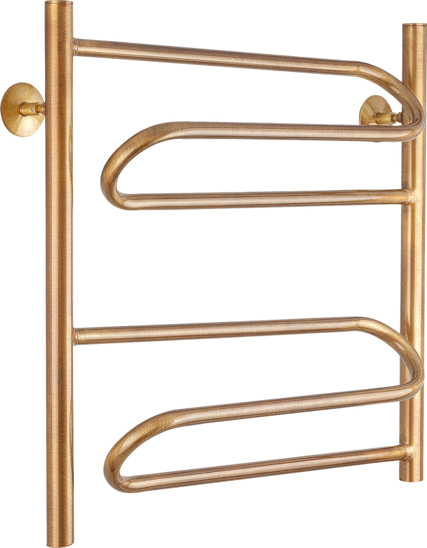Полотенцесушитель водяной Secado Валенсия 4603777476700 65x55 см, бронза, лесенка, латунь