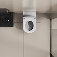 Унитаз подвесной Abber Bequem AC1126P с микролифтом, белый