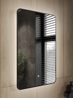 Мебель для ванной комнаты Orange Line 60 черная матовая