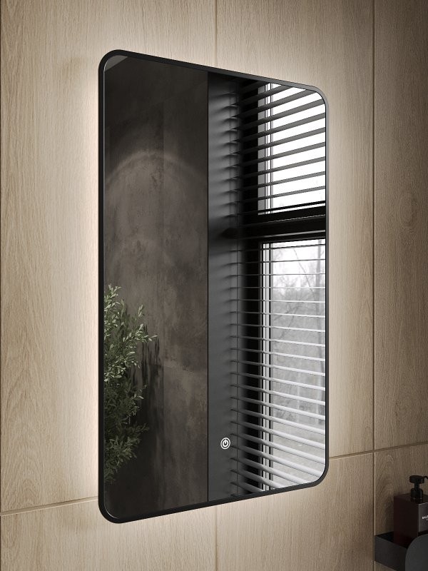 Мебель для ванной комнаты Orange Line 60 черная матовая