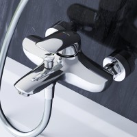 Смеситель для ванны с душем AM.PM Bliss L F5310032 Смеситель для ванны с душем AM.PM Bliss L F5310032