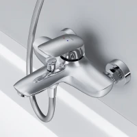 Смеситель для ванны с душем AM.PM Bliss L F5310032 Смеситель для ванны с душем AM.PM Bliss L F5310032