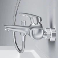 Смеситель для ванны с душем AM.PM Bliss L F5310032 Смеситель для ванны с душем AM.PM Bliss L F5310032