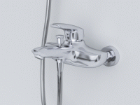 Смеситель для ванны с душем AM.PM Bliss L F5310032 Смеситель для ванны с душем AM.PM Bliss L F5310032