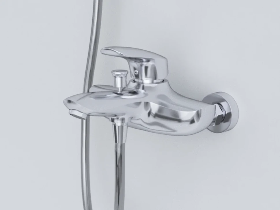 Смеситель для ванны с душем AM.PM Bliss L F5310032