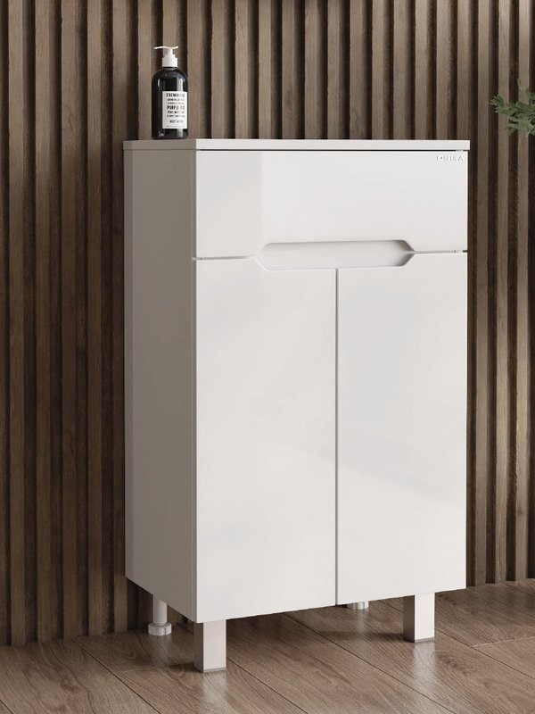 Полупенал Onika Айленд 50 напольный, белый