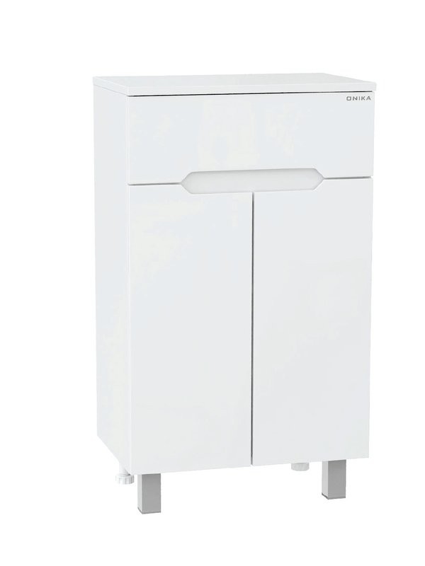 Полупенал Onika Айленд 50 напольный, белый