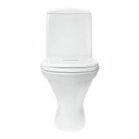 Унитаз-компакт напольный Sanita Аттика стандарт глянцевый белый