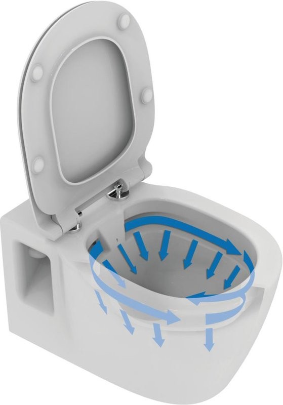 Унитаз подвесной Ideal Standard Connect E822301 безободковый