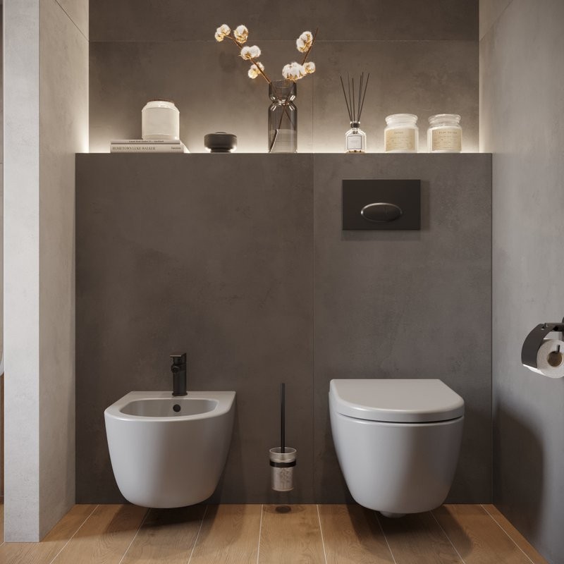 Унитаз подвесной BOCCHI V-Tondo 1416-006-0129 с сиденьем A0302-006