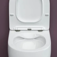 Унитаз подвесной Ceramicanova Play CN3001 с микролифтом, безободковый
