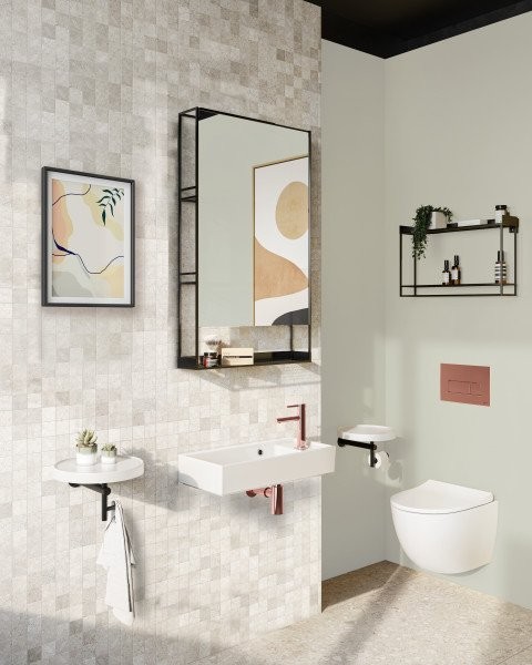 Кнопка смыва VitrA Root Square 740-2340 медь