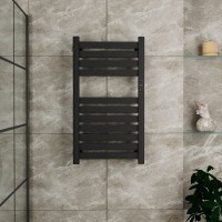 Полотенцесушитель электрический Bauedge Elite AF0025 45x80, черный матовый