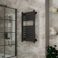 Полотенцесушитель электрический Bauedge Elite AF0025 45x80, черный матовый