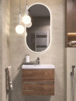 Мебель для ванной комнаты Velvex Mondi 60 акация темная