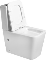 Унитаз-компакт напольный SantiLine SL-5017 безободковый, с микролифтом