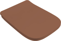 Унитаз подвесной ArtCeram A16 Rimless ASV003 40 00 безободковый, с микролифтом, tortora