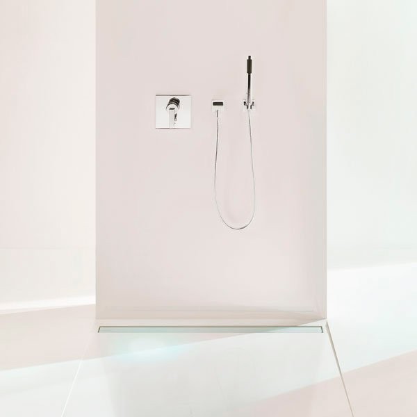 Душевой трап (лоток) TECE Drainline TECEdrainline 150 см стекло зеленое