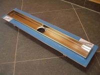 Душевой трап (лоток) TECE Drainline TECEdrainline 150 см стекло зеленое Душевой трап (лоток) TECE Drainline TECEdrainline 150 см стекло зеленое