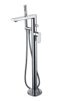 Напольный смеситель для ванны с душем Wasserkraft Dinkel 5821 хром