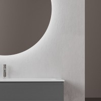 Тумба с раковиной Sancos Folk 120 grey soft