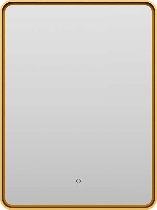 Мебель для ванной комнаты Brevita Vega 60 подвесная, зеленая, золото