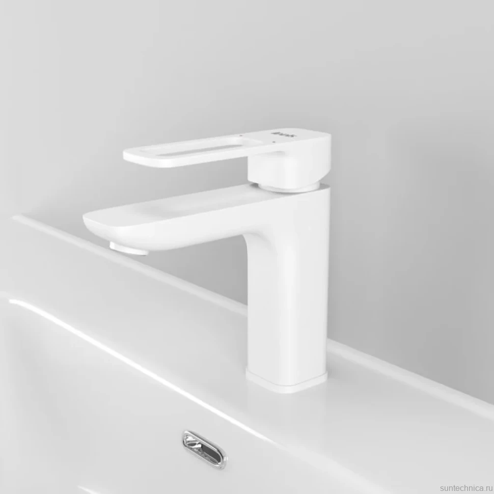 Смеситель для раковины IDDIS Slide SLIWT00i01 белый