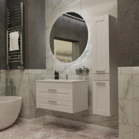 Тумба с раковиной Sanvit Турин 2 90, белая