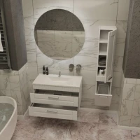 Тумба с раковиной Sanvit Турин 2 90, белая
