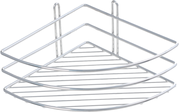 Полка Fixsen FX-710-1 угловая, хром