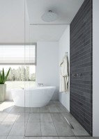 Душевой трап (лоток) VitrA Eco-Flow 60 см, горизонтальный сифон, матовый хром