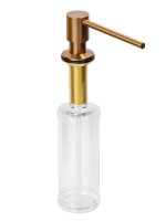 Дозатор для кухонной мойки AltroBagno Flusso 080504BC медь Дозатор для кухонной мойки AltroBagno Flusso 080504BC медь