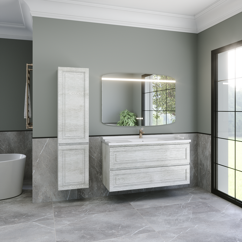 Мебель для ванной комнаты Caprigo Wales 120 белый клен