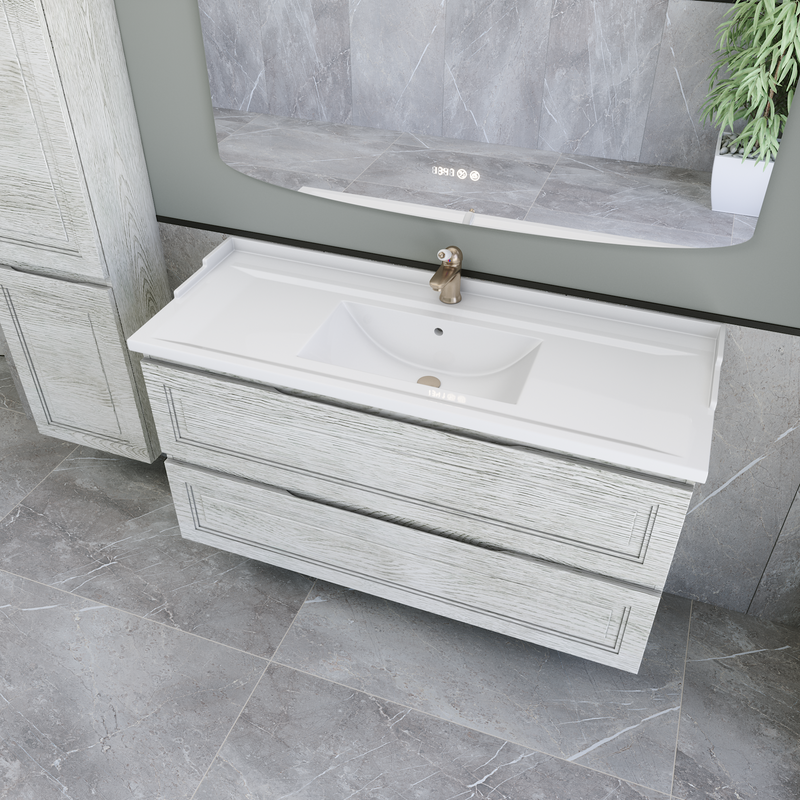 Мебель для ванной комнаты Caprigo Wales 120 белый клен