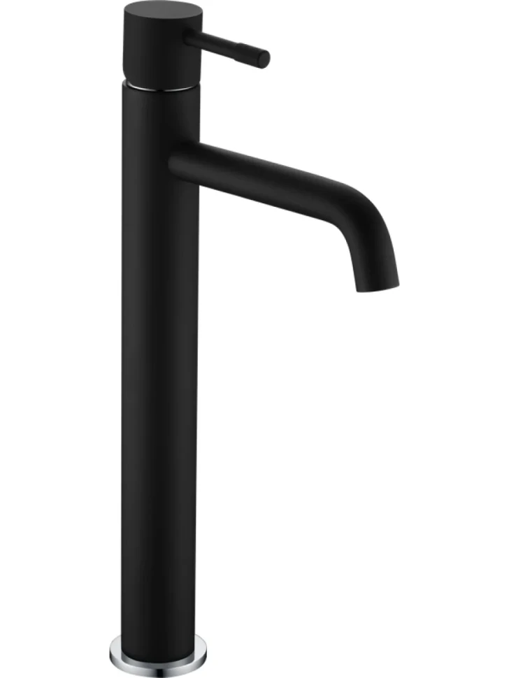 Смеситель для раковины Boheme Uno 462-BCR black chrome