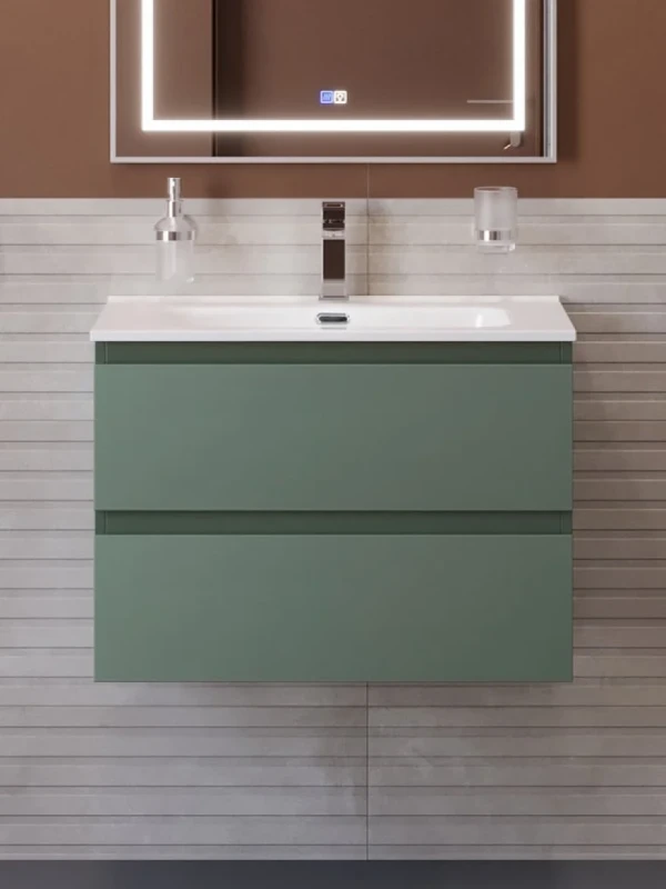 Тумба под раковину без столешницы BelBagno Kraft 60 подвесная, матовая еловая