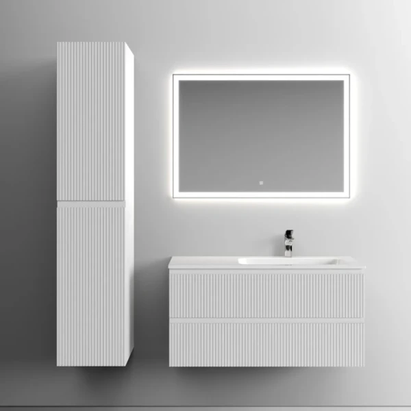 Мебель для ванной комнаты Sancos Snob T 100 см, R, bianco