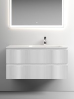 Мебель для ванной комнаты Sancos Snob T 100 см, R, bianco