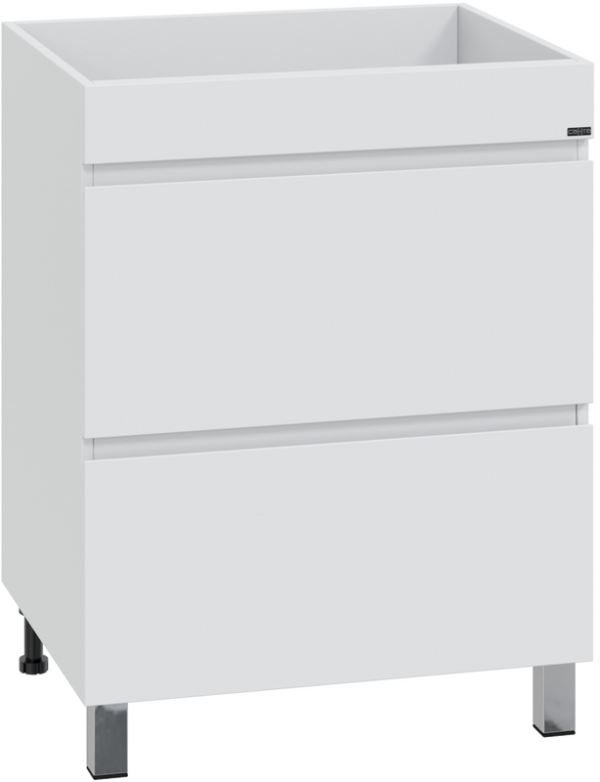 Тумба под раковину СаНта Марс 69 напольная, с ящиками, для стиральной машины