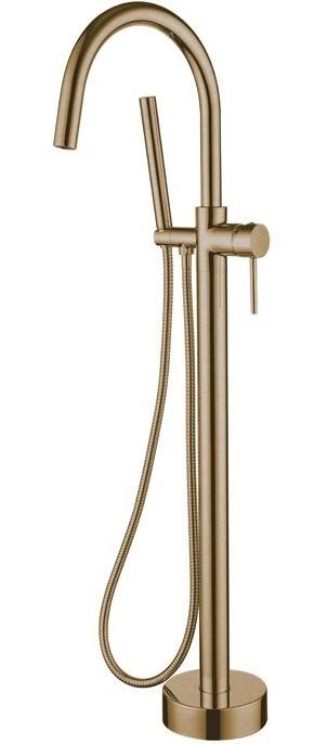 Напольный смеситель для ванны с душем Boheme Uno 469-BR